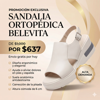 Sandalia Ortopédica Belevita (PROMOCIÓN SOLO POR HOY)